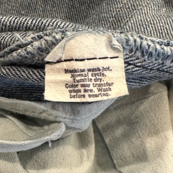 Levi 501 Button Fly 80’s Vintage Jeans Size 26 Waist 32 Length - Picture 7 of 10
